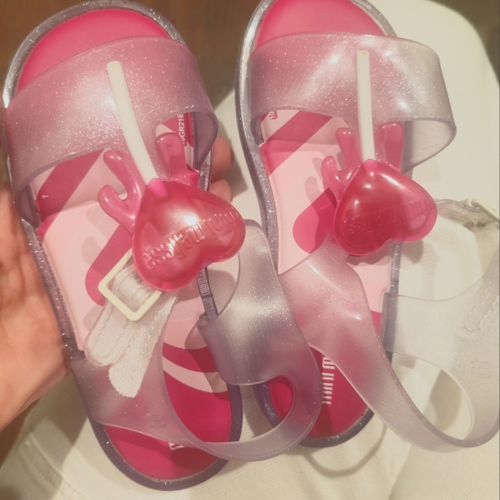 Melissa sandals girls size 11